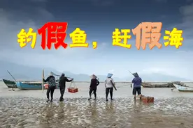 你看的捕鱼可能是表演！钓鱼、赶海全都可以拍戏！别再被主播骗了图片