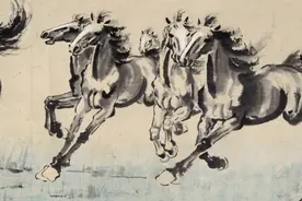 昭陵六骏·一·飒露紫·劲韧图片