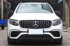 奔驰GLC X253改装升级AMG C63运动大包围套件图片