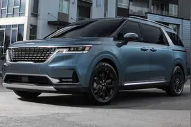 全新起亚嘉华更换新标，内饰豪华不输GL8图片