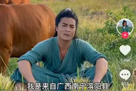 广西一兄妹装扮成郭靖黄蓉收稻谷，网友直呼羡慕：莫名觉得很浪漫图片