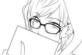 素材‖高清漫画线稿临摹图整理分享(图片来自网络，侵权联系删除)图片