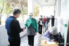 淄博市各所初中进行初四开学前演练图片