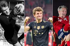 《图片报》盘点历史上为拜仁出场最多的15名球员，看看现役都有谁图片