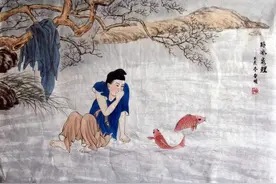 “卧冰求鲤”的故事，经过代代相传，是不是被神话了？图片