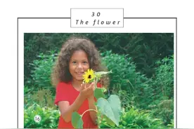 英语分级阅读绘本30：The flower边种花保护世界边学英语图片