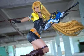 Cosplay莉莉少女咖啡枪朱诺埃蒙斯图片