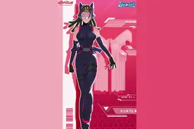 决战次时代：红太狼拟人图公布，“胶衣装”抢镜，灰太狼要吃醋了图片