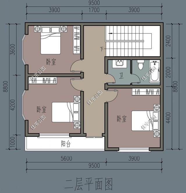 2021年回農(nóng)村建房，分享10套二層別墅圖紙，總有一套適合你