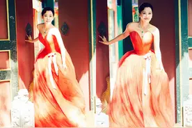 “许晴趴”不知道有多撩人，许晴翘臀一扭，比20岁的我还美图片