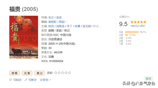《福贵》：三个国家一级演员，带不红一个福贵，大红真的要靠命