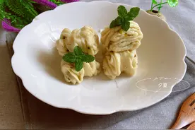第一次这样做花卷，柔软蓬松，层次分明，比馒头好吃，比包子简单图片