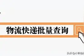 自动识别查询快递单号圆通、中通……，适用全网快递公司快递查询图片