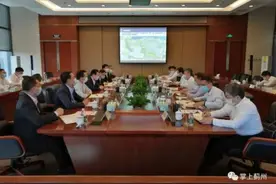 王健林跟蓟州领导洽谈合作，实现互惠共赢图片