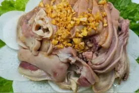 吃羊头的人都是会吃的人，3斤羊头出9两肉，骨头多肉鲜美图片