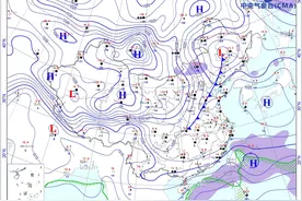 弱冷空气无痛南下，个别网友热得不服！分析：强冷空气下周冻你哭图片