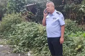 啥情况？巡线“捡到”大活人图片