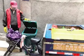 垃圾不见了 环境变好了：蜂巢山社区垃圾定时定点集中收运获居民点赞图片