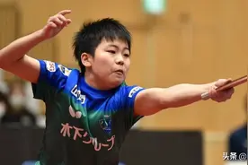 日本男乒5人出战仅2人过关，14岁神童遭大翻盘，复制张本为时尚早图片