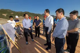 「关注」安溪县领导带队调研大三环部分项目进展情况图片