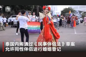 泰国通过同性婚姻合法化草案：17岁以上的同性伴侣可自愿进行婚姻登记图片