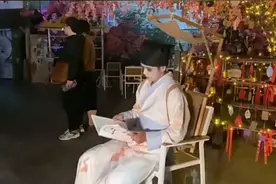 江苏某乐园NPC入戏，宁采臣：别拦我，我要考研图片