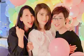 洪欣50岁生日，港普F4之最曝光，蔡少芬最有钱，洪欣最有异性缘图片