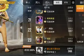 “吃鸡”鸡腿挂拉闸第2天，玩家展示好友列表，一整排离线青铜5图片