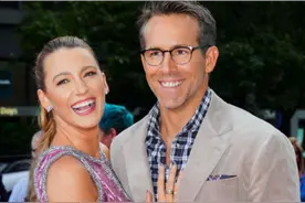 好莱坞最逗比明星夫妻！瑞安·雷诺兹和布莱克·莱弗利搞笑传情图片