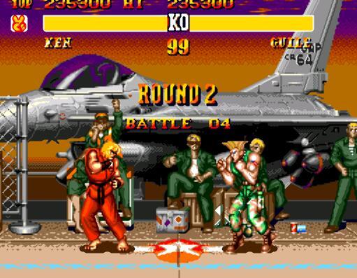 《街霸2》移植到MD和SFC平台后，效果和街机版区别太大