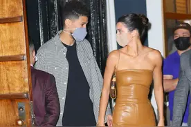 超模肯豆“宣称”已订婚，和NBA布克恋情稳定，前任的新欢更耀眼图片