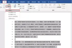 教你一招，显示文档行号！图片