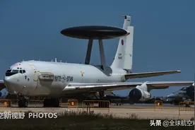 现役西方最好的预警机E-3，美空军仅装备32架，欧洲小国装备16架图片