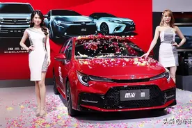 新雷凌运动版惊艳亮相海西车展，美版设计上身，一个字帅图片