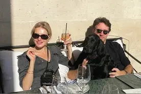 LV太子妃夫妇约会过周末！老公镜头中水果娜侧脸太绝，被宠成少女图片