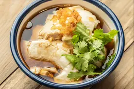 自制豆腐脑，简单零失败，一把黄豆能做3碗，早晨来一碗太满足了图片