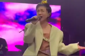 35岁郭采洁在派对现场蹦迪！左右摇摆动作大胆，瘦到裙子都挂不住图片