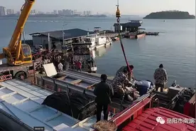 热闹！南湖渔场冬捕开启，预计捕获鲜鱼150万斤图片