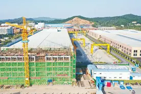 我市装配率最高的混凝土建筑封顶，开工到完工不到2个月图片