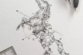 匈牙利画师Psdelux杰作-数学与美术完美的结合图片
