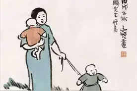 美术作品中的“母亲”图片