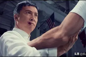 叶问终于不再留情，一招必杀技直接锁喉，中国人绝对不能输气节！图片
