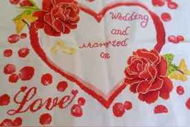 大功告成五年前遗留下来的十字绣作品终于在疫情期间完成了请欣赏图片