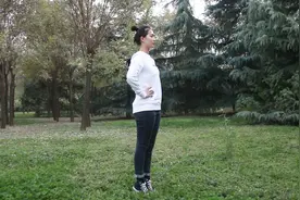 每天踮脚1分钟，瘦肚子瘦全身，打通堵塞，1天比1天瘦了！视频封面