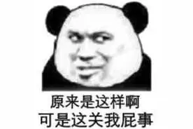表情包：原来是这样啊可是这关我屁事图片