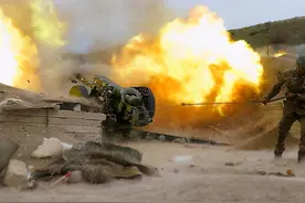 亚美尼亚真快打没人了，国宝级摔跤手也派上战场搏命图片