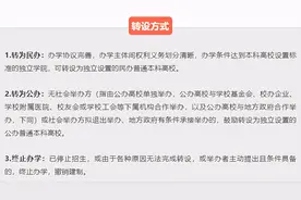 省外纷纷抓紧机会转设公办，四川8所独立学院还“稳起不动”？图片