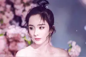 杨幂玫瑰花项链cosmo活动写真图片壁纸图片