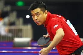 王皓是直拍横打代表，面对马琳却胜少负多，两人直拍水平谁更高？图片