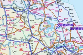 接下来的5年铁路看点！江苏还要规划研究6条高铁、城际铁路图片